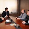 استقبل الوزير المكاري وفدا من نقابة مخرجي الصحافة ومصممي الغرافيك