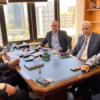 وفد مخرجي الصحافة زار نقابة الطوبوغرافيين