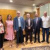 وفد من نقابة مصممي الغرافيك في زيارة وزير العمل