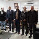 وفد من نقابة مصممي الغرافيك في المصيلح