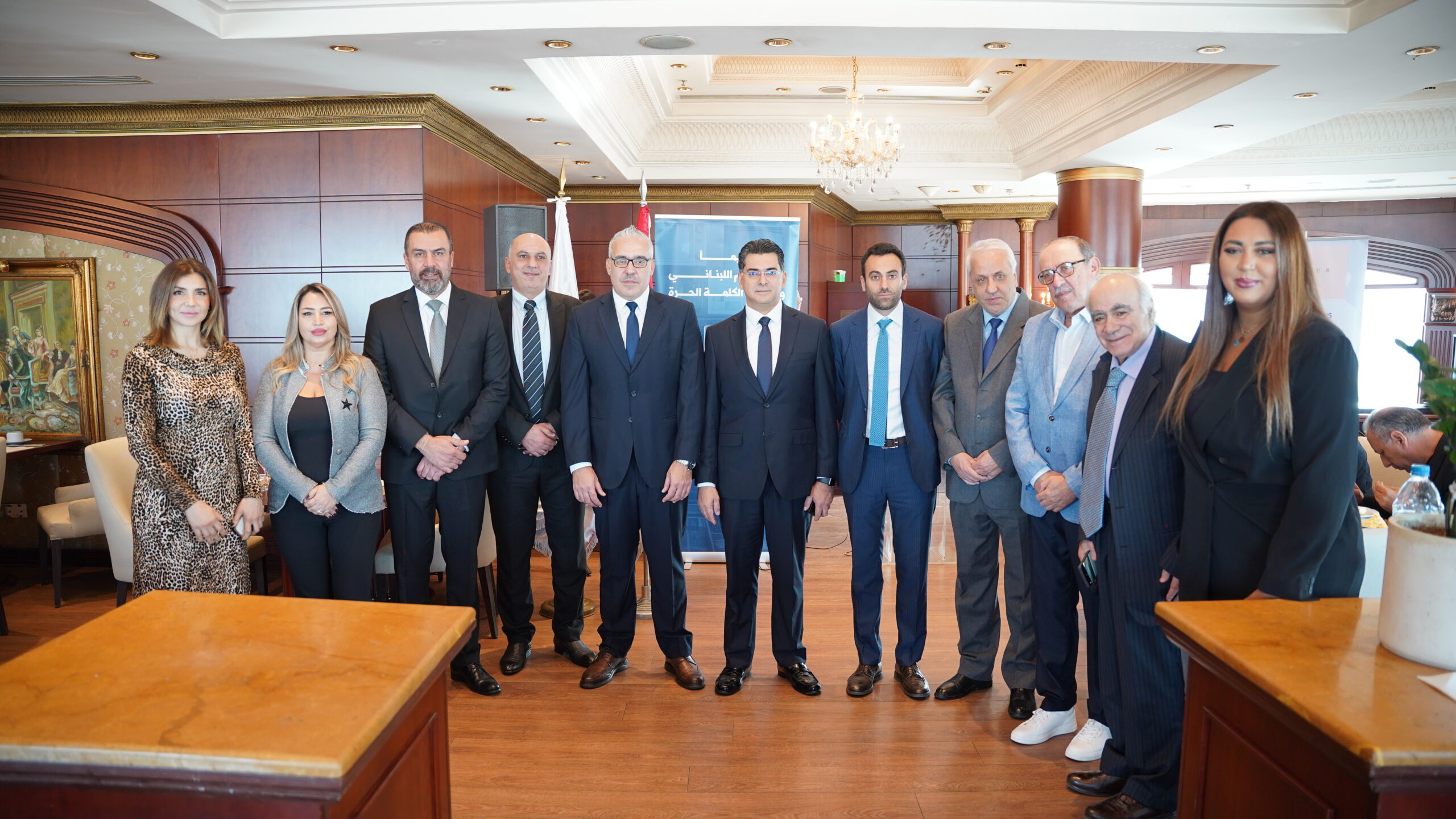 تكريم نقابة مصممي الغرافيك الاعلام اللبناني