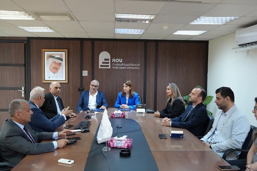 بروتوكول تعاون بين الجامعة العربية المفتوحة ونقابة مصممي الغرافيك في لبنان